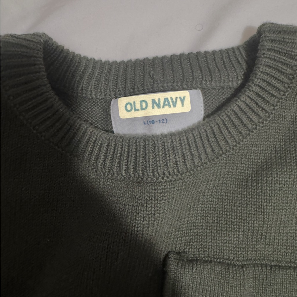 Old Navy Men's Crewneck Sweater in Olive